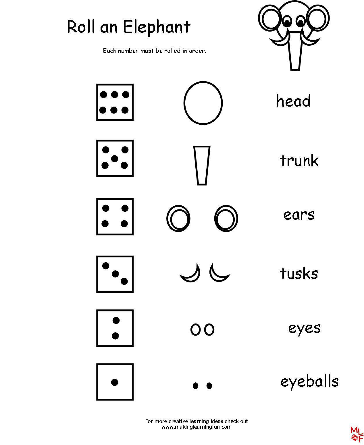 Drawing Games for Kids : Roll the Dice Drawing Game - How to Draw Step by  Step Drawing Tutorials